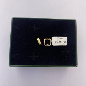 گوشواره کلیپسی مربع
