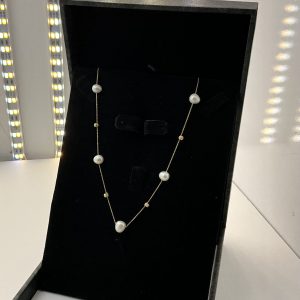 گردنبند مروارید و گوی