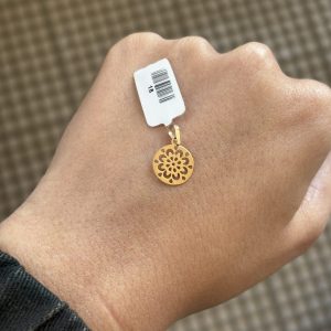 پلاک دایره طرح اسلیمی