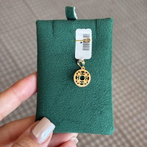 پلاک دایره طرح دار