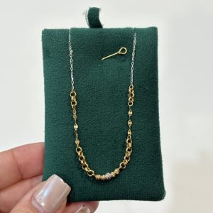 گردنبند گوی و حلقه