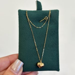 گردنبند دولاین قلب