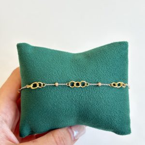 دستبند گوی و حلقه