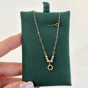 گردنبند گوی و حلقه